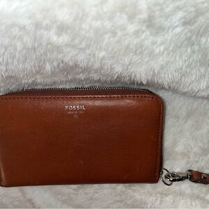 FOSSIL SYDNEY ZIP PHONE WALLET